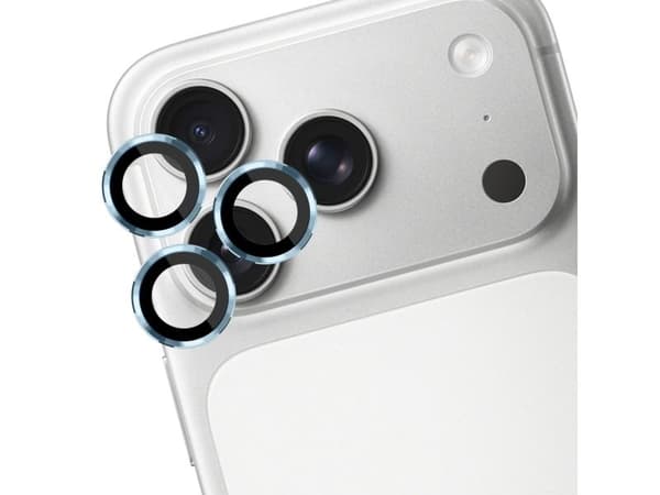 3MK Objektivbeskyttelse Pro for Apple iPhone 17 Pro / 17 Pro Max blå