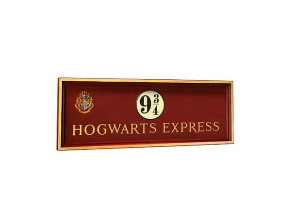 Hogwarts 9 3/4 skilt