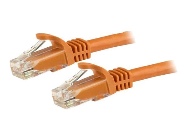 StarTech.com N6PATC5MOR, 5 m, Cat6, U/UTP (UTP), RJ-45, RJ-45, Oranssi
