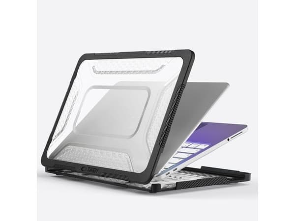 Tech-Protect Kevlar Pro-deksel til MacBook Neo 13" 2026 - sort og klar