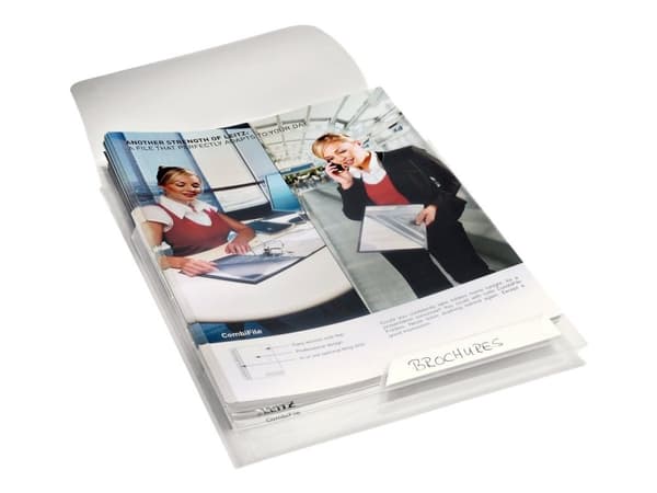 Kansi CombiFile ekspand. A4 glasklar /3 - (6 kpl)
