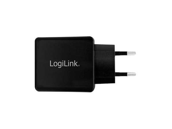 LogiLink PA0210, Innendørs, AC, 5 V, 2,4 A, Sort