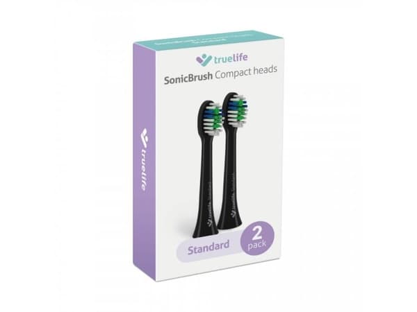 TrueLife SonicBrush Compact Compact Standard Black Heads tip