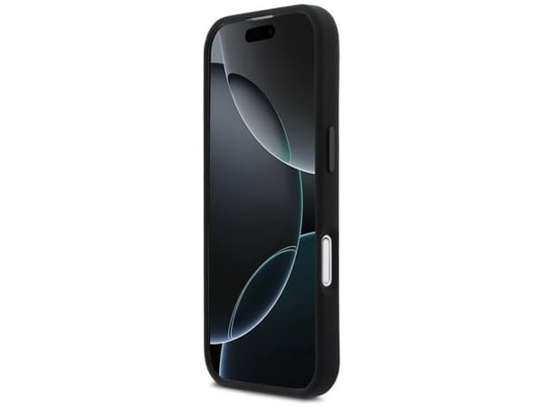 BMW M Silicon Horizontal Line MagSafe Case for iPhone 17 - Black