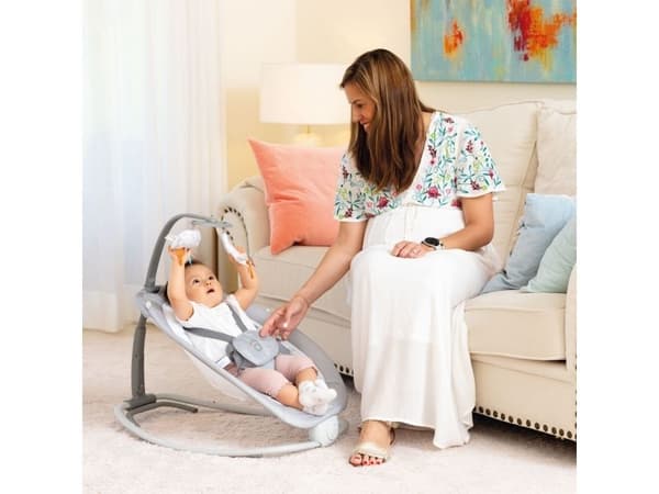 BABY BOUNCER FOLD FOREST