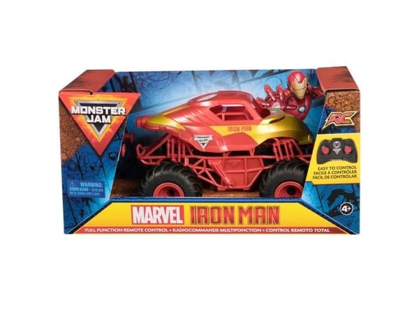 Marvel Monster Jam 1:24 RC Iron Man leksakbil