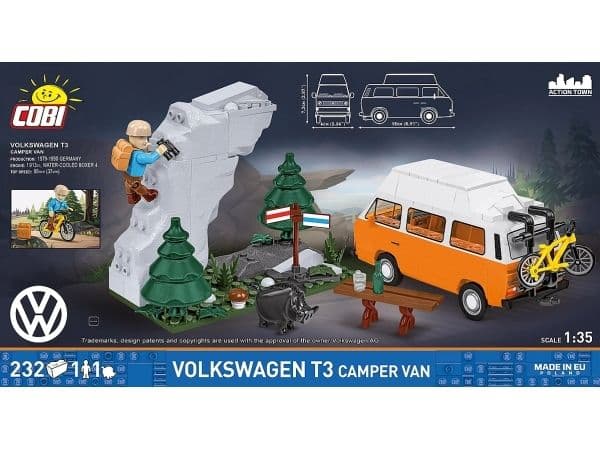 COBI -24638, Byggesett, 8 år, 232 stykker