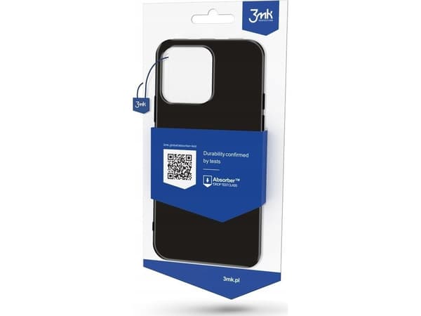 3MK Matt Case, Etui, Apple, iPhone 16 Plus, 17 cm (6.7"), Sort