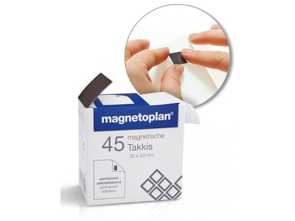 Magnetoplan Lipnus magneter Takkis (45 stk)
