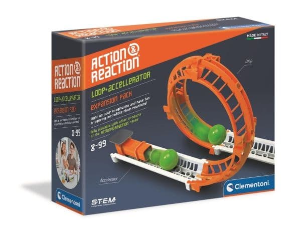 Clementoni Action & Reaction - Loop+ Accelerator Expansion Pack