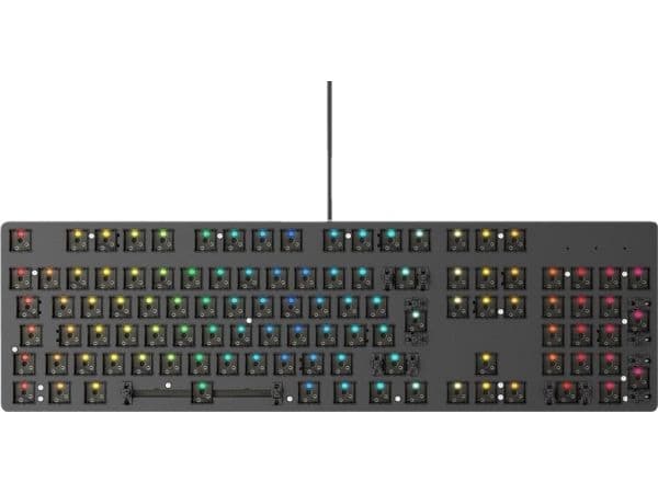 Glorious GMMK Full Size ISO - Customized - Tastatur - bakgrunnsbelyst - USB