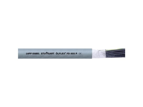 LAPP 27560-100 Peräkaapeli ÖLFLEX® FD 855 P 2 x 1 mm² Harmaa 100 m