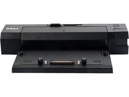 Dell E-Port II Advanced - Portreplikator - VGA, 2 x DP - 130 Watt - för Latitude E5270, E5450, E5470, E5550, E5570, E7240, E7250, E7270, E7440, E74...
