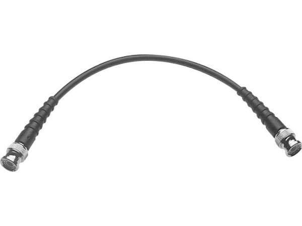 Telegärtner L00010A1806, 0,75 m, BNC, BNC, Sort