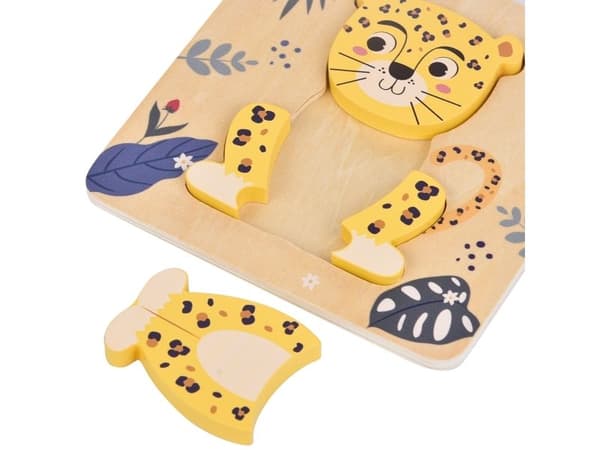 Barn og Kids - FSC - puslespill, Leopard
