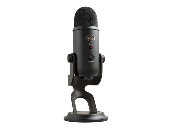 Blå Yeti USB Svart