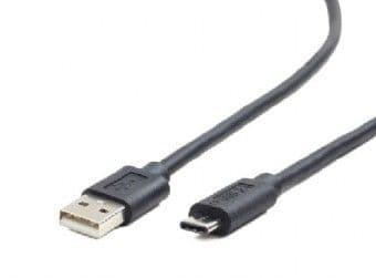 Cablexpert - USB-kaapeli - USB-C (uros) - USB (uros) - USB 2.0 - 1 m - musta