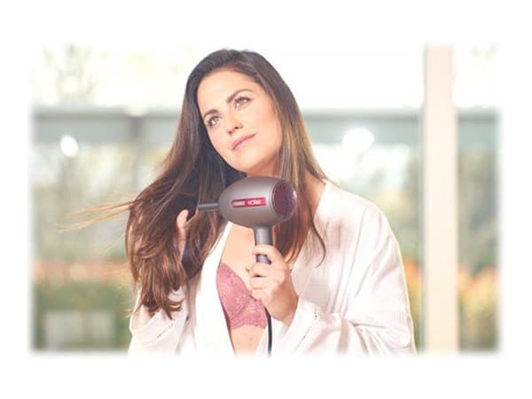 Solac SH7087 Fast Ionic Dry 2000 - Hårtørrer - gray/pink