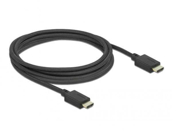 Delock HDMI med Ethernet-kaapeli - 2,5 m