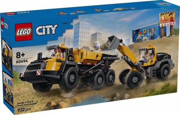 LEGO City 60494 Frontlaster og tippbil