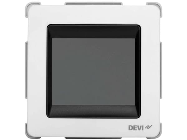 DEVIreg Touch intuitiv, programmerbar tidstermostat med trådsensor för EURO-lådor