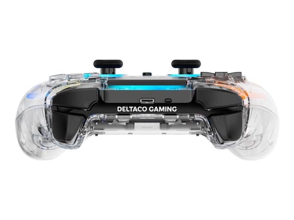 DELTACO Playstation 4 transparenter Wireless Controller