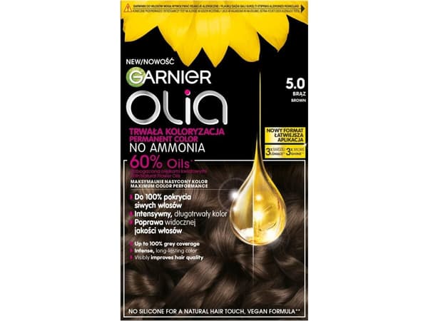 GARNIER_Olia hårfarge 5.0 Brun