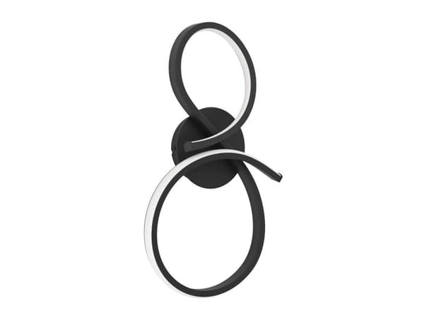 EGLO SERPINS vegglampe sort/hvit