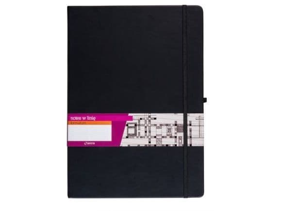 Antra Notes A4 Line Formalismi Musta