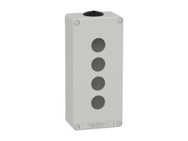 Schneider Harmony XAP Control anheng tom grå 4 hull XAPD3204