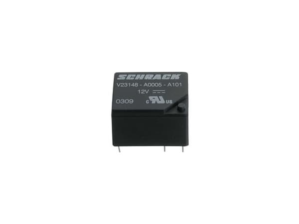 TE Connectivity PCB Mount Power Relay, 48V Coil, 7A Switching Current, SPDT