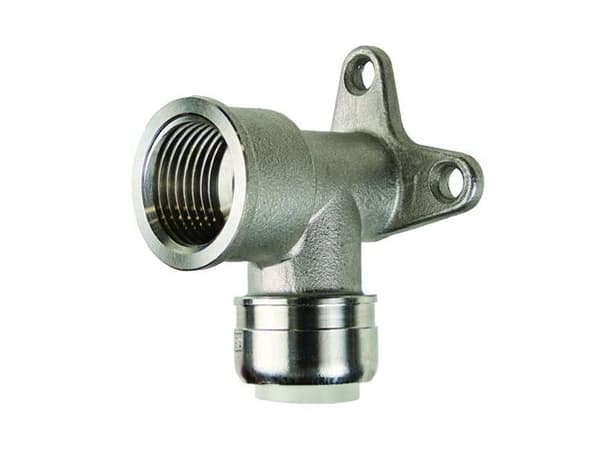 Dækvinkel QuickPush 15x1/2'' 316L