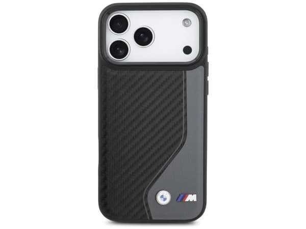 BMW M Carbon-logo MagSafe-etui til iPhone 17 Pro Max - grafitt
