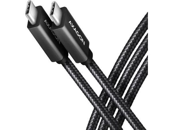 Axagon BUCM32-CM10AB, 1 m, USB C, USB C, USB 3.2 Gen 2x2, 20 Gbit/sek., Sort