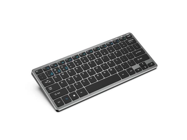 Inphic keyboard Inphic V780B Bluetooth + 2.4G wireless keyboard (gray)