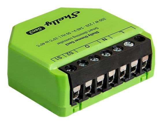 Shelly Dimmer Gen3 – Smart dimmerkontroller
