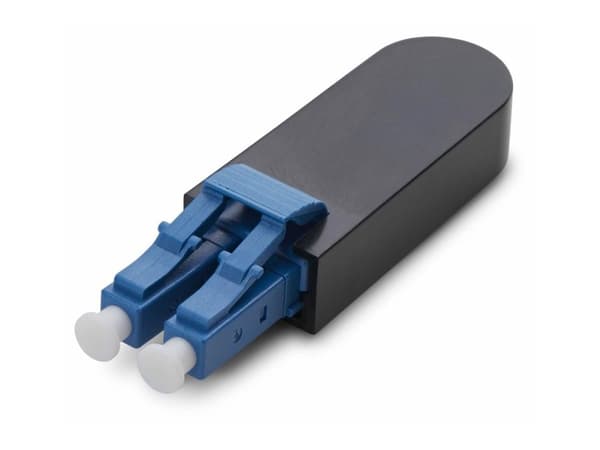 Startech - Loopback-adapter - TAA-kompatibel - LC/UPC enkelläge (hane) - fiberoptisk - duplex - 9 / 125 mikrometer - OS1/OS2 - blå