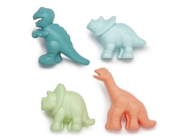 Ecoiffier Dino sandformer, 4 stk.