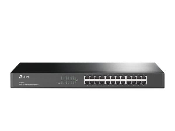 TP-Link TL-SF1024 - Switch - 24 x 10/100 - stasjonær