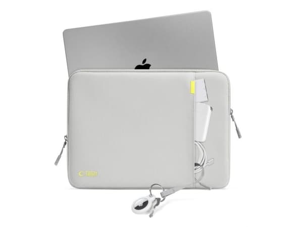 Tech-Protect Defender laptopväska 15-16" - grå