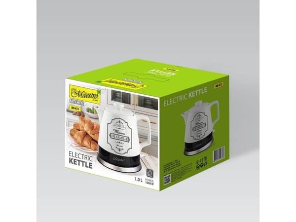Vattenkokare Maestro MR-072 vit