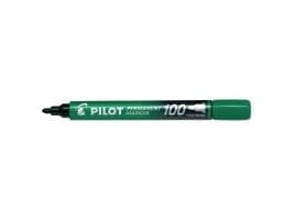Marker Pilot 100 grön rund spets (st)