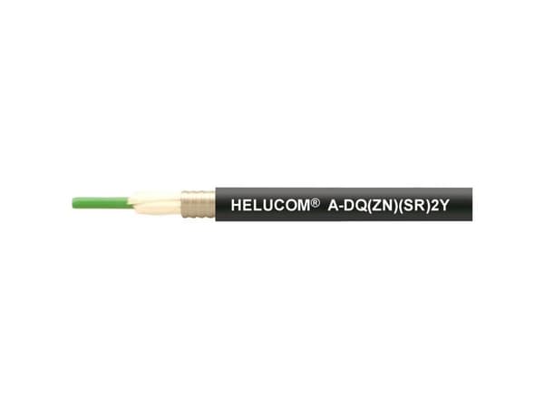 Helukabel 802917-500 Lyslederkabel Multimode OM2 Sort 500 m