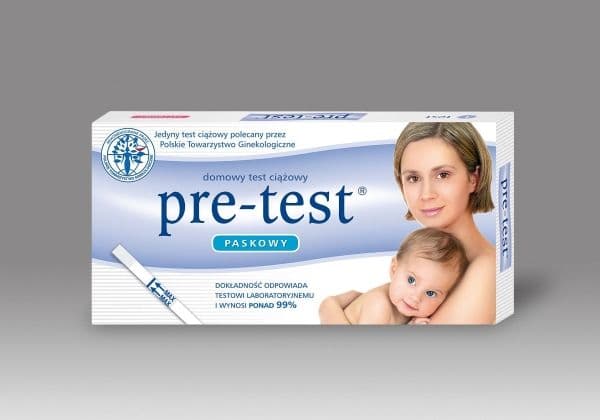 Pre-test Raskausliuskatesti 1kpl.