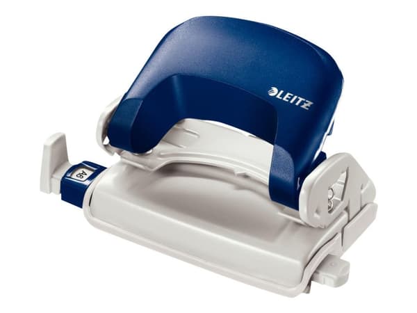 Leitz - Hullstanser - 10 ark / 1 mm - plast, metall - blå