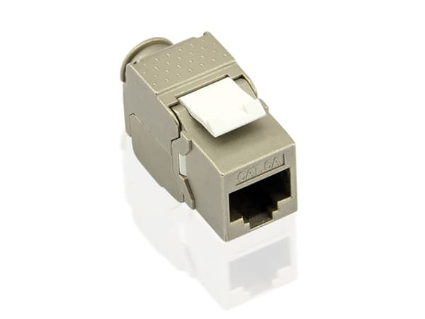 Value 26.99.0375, RJ-45, Sølv, Hunkjønn, Rett, Cat6a, 10 stykker