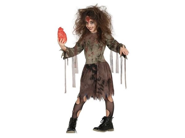 Zombie pige kostume