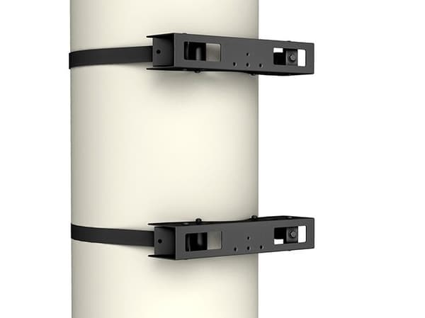 Chief Structural Column Adapter Wall Mount - Svart - Landskap - Komponenter til montering (structural column adapter) - for LCD-skjerm - stål, beton