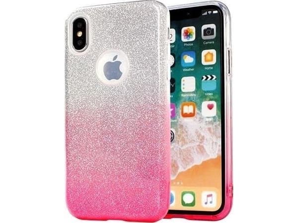 Skal Glitter Sam S20+ G985 rosa/pink