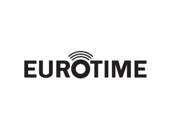 EUROTIME 59002-07 radioväggklocka 30 cm silver